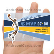 Grizzlies translucent plastic MVP cards