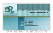 Business card design samples for Alexi