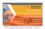 Business card design sample - Barry