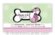 Doggie Style Business Card Samples