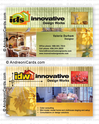 Business card design | Sample