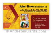 John Simon Business Card Design