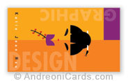 Katie business card design