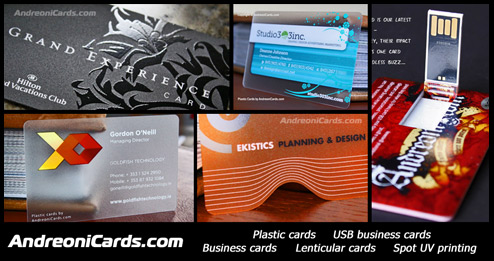 Plastic business cards - Best quality and attention to detail