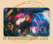 Madonna Icon plastic fan club cards