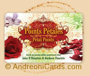 Gardenia plastic loyalty cards